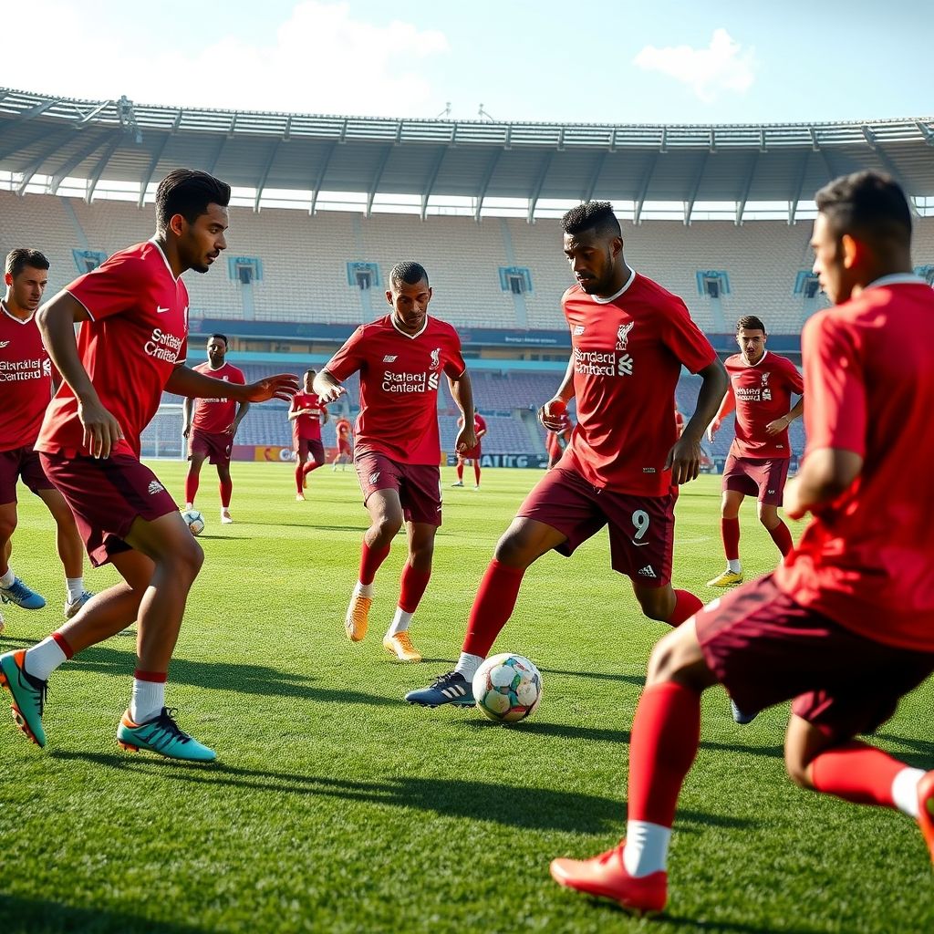 星空体育电脑版-利物浦外援训练状态火热，世俱杯淘汰赛关键战